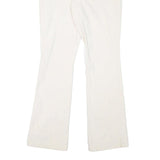 LEVI'S Womens Cotton Blend White Regular Tapered Trousers W32 L30 Classic Fit