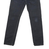 CARHARTT Mens Jeans Blue Regular Straight Denim W30 L30 Button Closure