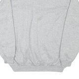 SCANDIA WOODS Mens Grey & Black Collar L Cotton Blend Sweatshirt Pullover