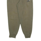 PUMA Womens Joggers Green Slim Tapered L W32 L27 Puma Logo Casualwear