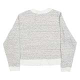 VINCE Womens Grey Sweatshirt XS Crew Neck Cotton Blend Pullover Lightweight