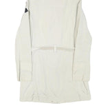 GAASTRA Womens White Lightweight Jacket M Polyester Blend Zip Hooded Casual