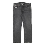 LEVI'S 501 Mens Jeans Black Regular Straight Denim Medium W32 L27 Classic Button