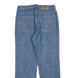 BASIC DENIM Womens Blue Relaxed Straight Denim Medium W29 L28 Casual Everyday