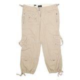 THE LIMITED Womens Shorts Beige Casual Cargo UK 6 W30 Utility Stylish Pockets