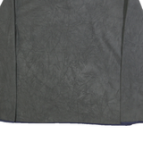 NHL Womens Grey Sweatshirt Jacket L Polyester Plain Casual Athletic Sportswear