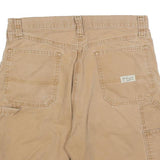 WRANGLER Mens Shorts Beige Casual M W33 Cotton Blend Comfortable Classic Fit