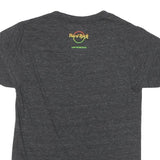 HARD ROCK CAFE Mens Grey Bob Marley Graphic T-Shirt XS Short Sleeve Crew Neck