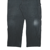 DICKIES Mens Relaxed Black Jeans Denim W40 L28 Workwear Zip Closure Casual