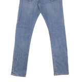 CARHARTT Mens Regular Fit Blue Denim Jeans Button W31 L32 Classic Style Casual