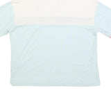 LEVI'S Womens White & Green & Pink Cotton Blend Short Sleeve Polo Shirt S Tennis