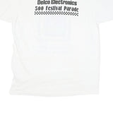 SPORT SERVICE Single Stitch White Catch A Dream Festival Graphic T-Shirt XL