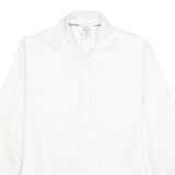 JOULES Womens White Shirt UK 12 Classic Cotton Long Sleeve Casual
