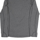 MAMMUT Womens Grey & Navy Zip Jacket S Polyester Blend Plain Activewear Outdoor
