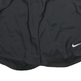 NIKE Mens Black Casual Shorts S W26 Polyester Sportswear Logo