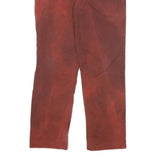 CARHARTT Mens Cotton Blend Relaxed Fit Red Trousers W32 L29 Workwear Casual