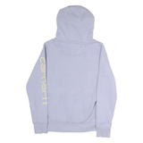 CARHARTT Womens Lilac Hoodie XS Cotton Pullover Logo Print