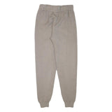 DIESEL Womens Joggers Beige M W26 L30 Cotton Blend Slim Tapered Comfort Fit