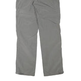 SHERPA Womens Regular Grey Polyester Blend Zip Trousers W28 L32 Outdoor Trekking