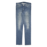 LEVI'S Mens Slim Blue Denim Medium Wash Jeans W30 L33 Zip Classic Fit Casual