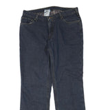 CARHARTT Womens Jeans Blue Regular Straight Denim Medium W32 L32 Classic Fit Zip