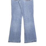 LEVI'S 525 89 Mens Jeans Blue Regular Flared Denim Light W27 L30 Classic Zip