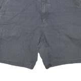 CARHARTT Mens Shorts Grey Casual XL W40 Workwear Cotton Blend Relaxed Fit