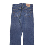 LEVI'S 502 Mens Jeans Blue Regular Straight Denim Medium W33 L34 Classic Cotton