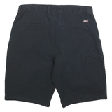 DICKIES Mens Shorts Black Casual Regular M W32 Cotton Blend Workwear Utility