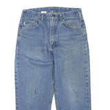 CARHARTT Womens Jeans Blue Regular Straight Denim Medium W32 L24 Cotton Blend