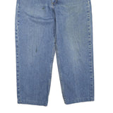 CARHARTT Womens Jeans Blue Regular Straight Denim Medium W32 L24 Cotton Blend