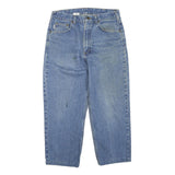 CARHARTT Womens Jeans Blue Regular Straight Denim Medium W32 L24 Cotton Blend