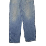 DICKIES Mens Regular Fit Blue Denim Jeans W34 L34 Workwear Cotton Blend Zip