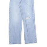 LEVI'S Womens Jeans Blue Regular Straight Denim Light W26 L27 Distressed
