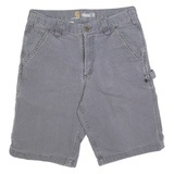 CARHARTT Mens Shorts Grey Casual Relaxed Fit M W30 Cotton Blend Workwear