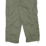 STYLE AND CO Womens Shorts Green Casual Cargo L W31 Utility Pockets