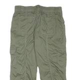 STYLE AND CO Womens Shorts Green Casual Cargo L W31 Utility Pockets