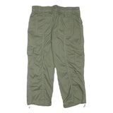 STYLE AND CO Womens Shorts Green Casual Cargo L W31 Utility Pockets