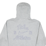NIKE Mens Grey Zip Hoodie XL Nike Athletics 1972 Sportswear