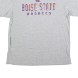 COLOSSEUM Mens Grey Boise State Broncos Graphic T-Shirt XL Short Sleeve Crew
