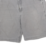 CARHARTT Mens Shorts Grey Casual Relaxed Fit 2XL W36 Workwear Cotton Blend