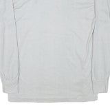 HEF-T Mens Grey Mail To Marina 1985 Graphic Long Sleeve Crew Neck T-Shirt L