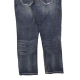 DAYTRIP Womens Jeans Blue Slim Denim Medium W32 L26 Stylish Contrast Stitching