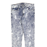 LEVI'S 512 Tapered Mens Jeans Blue Slim Denim Stone Wash W36 L36 Stylish Fit