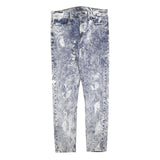 LEVI'S 512 Tapered Mens Jeans Blue Slim Denim Stone Wash W36 L36 Stylish Fit