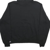 CHAMPION Mens Black Dragons Elite Baseball Hoodie M Cotton Blend Pullover