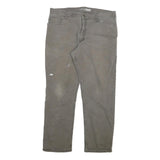 CARHARTT Mens Jeans Brown Relaxed Straight Denim Medium W36 L29 Workwear Utility