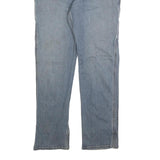 CARHARTT Mens Jeans Blue Cotton Blend Regular Straight Zip W38 L34 Workwear