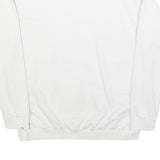 PUMA Womens White Cotton Blend Crew Neck UK 16 Sweatshirt Casual Sport