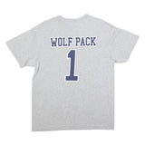 Mens Grey Nevada Football Graphic T-Shirt M Short Sleeve Crew Neck Casual Sports